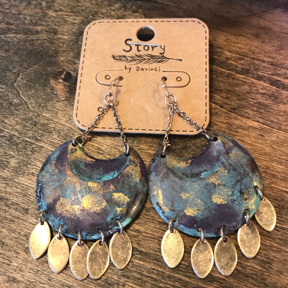 BOHO Dangle Metal Gypsy Earrings ❤️